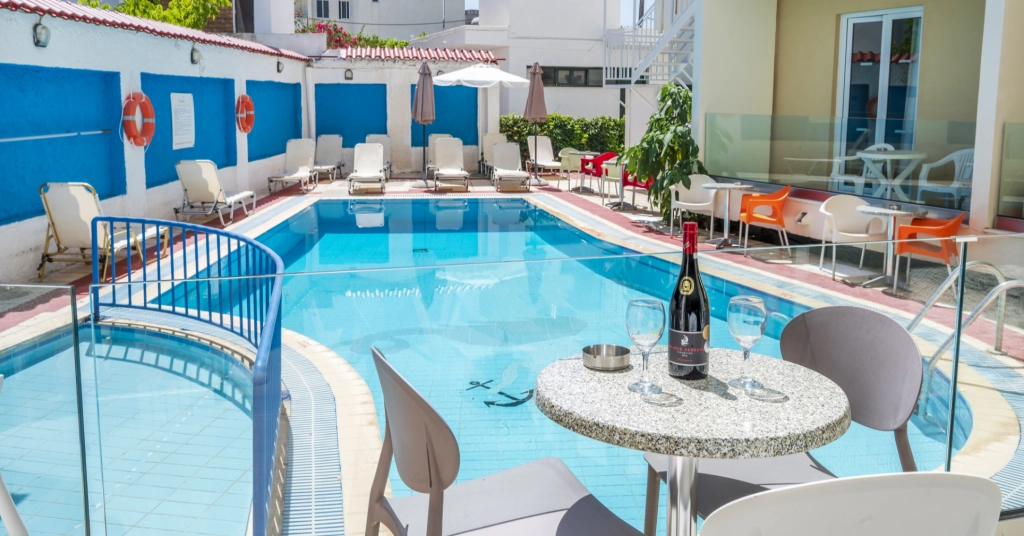 Stunning pool | Family run Kos City hotel